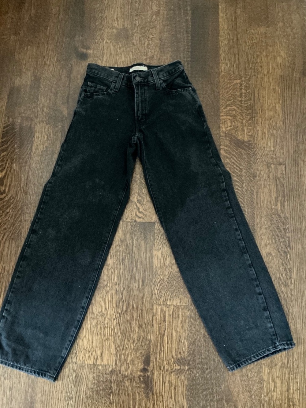 Black Levis Baggy Dad Jeans